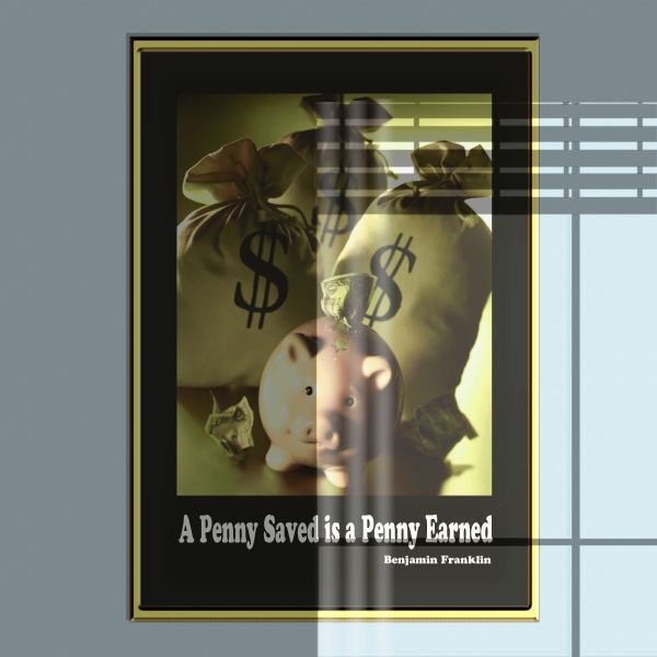 Creation of A Penny Saved...: Step 15